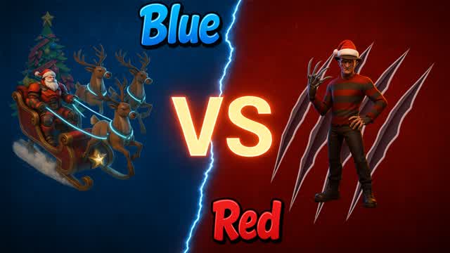 Red vs blue epic map