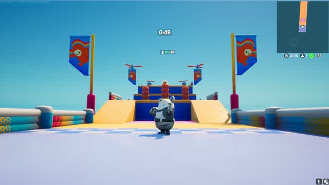 Fall Guys in Fortntie