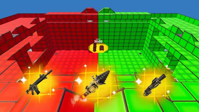 🔫SUPER 🟢GREEN VS RED🔴