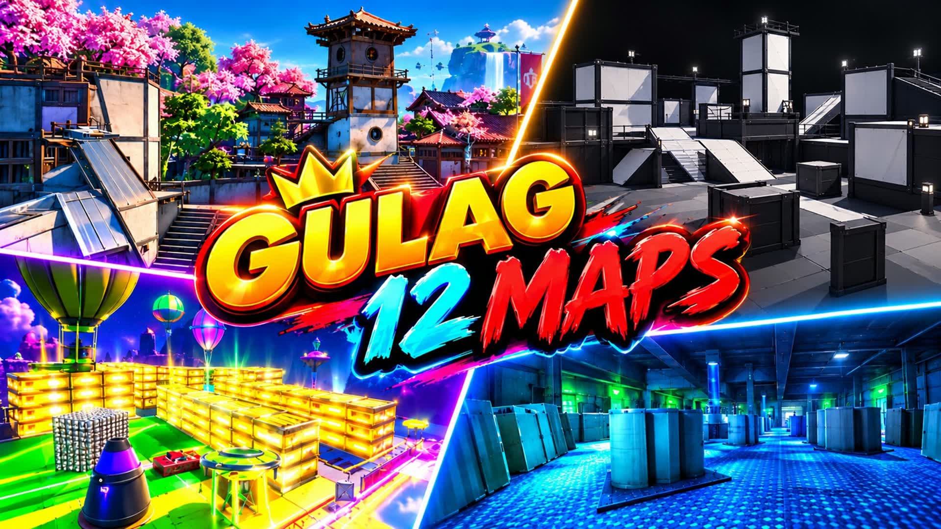 GULAG  12 MAPS  1V1 -5V5