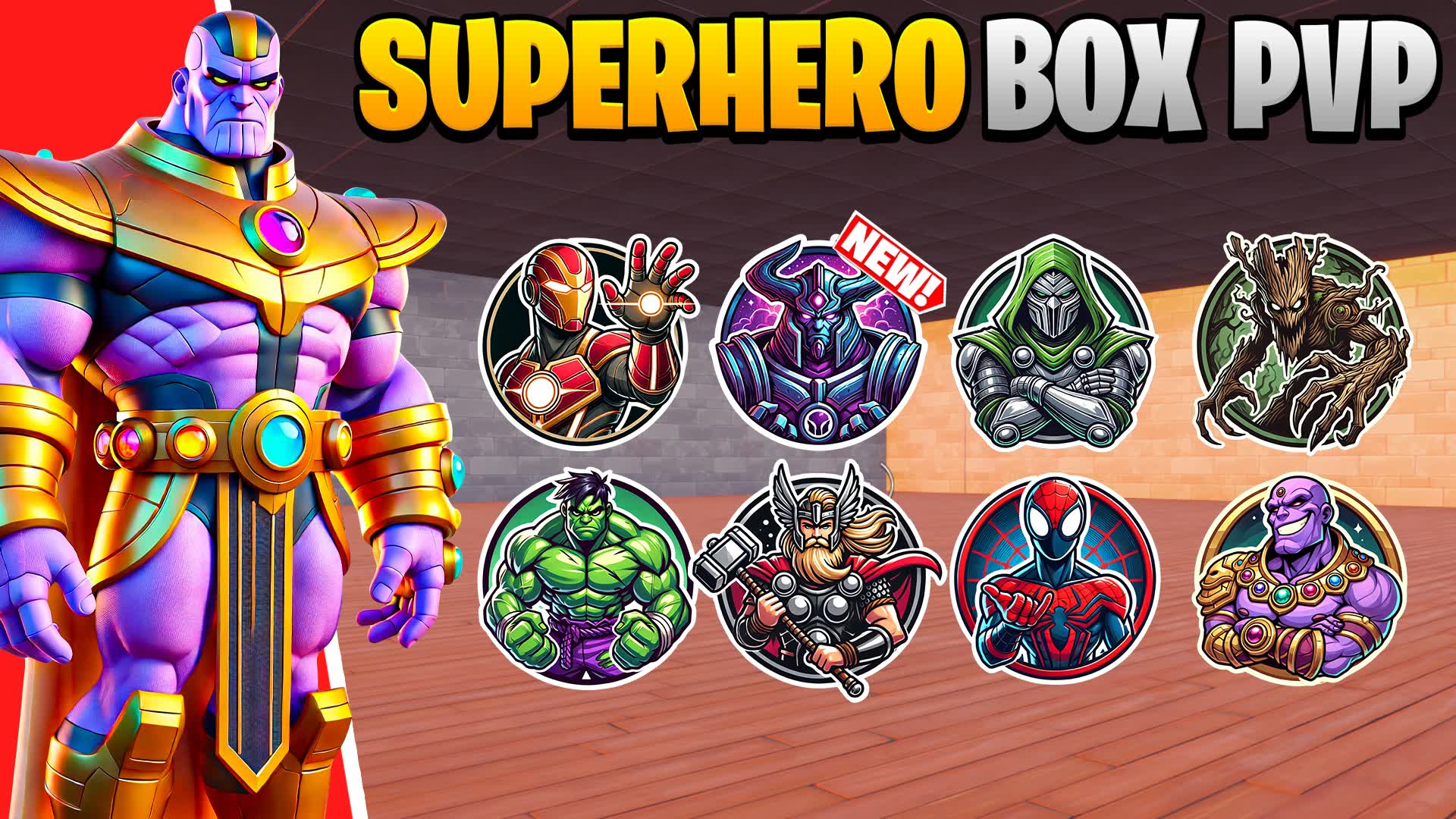 🦸 SUPERHERO BOXFIGHTS 📦
