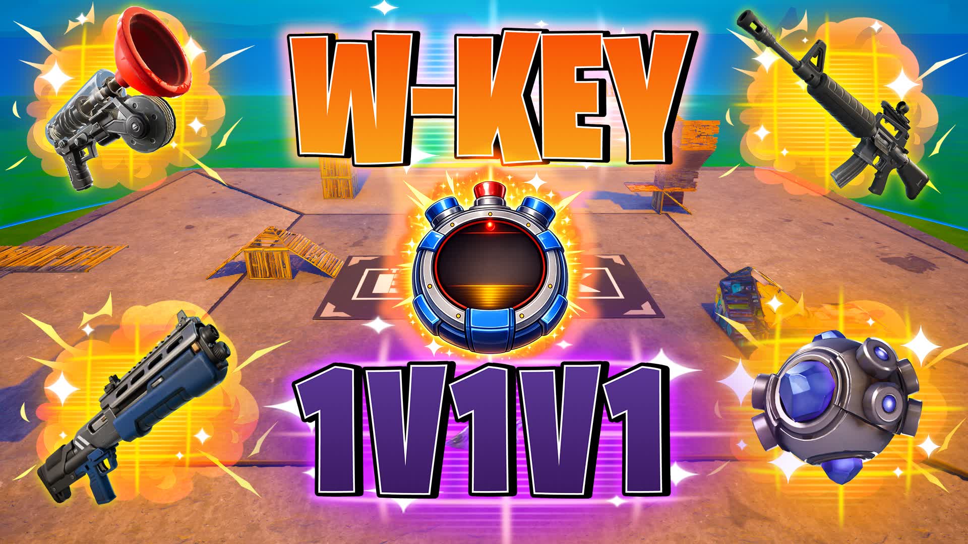 1V1V1 [SOLO] W-KEY Realistics