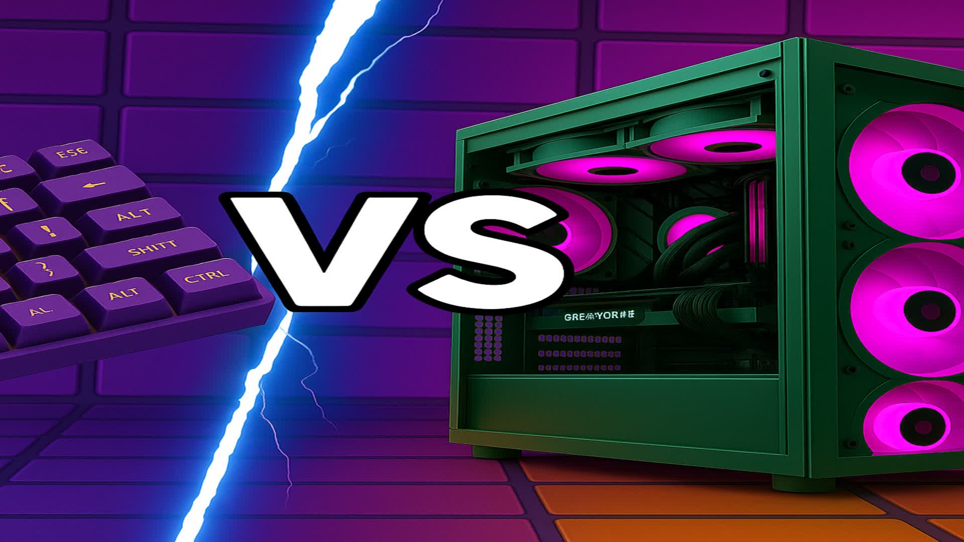 π΄ SIMPLE PC VS MANETTE RED VS BLUE π΅
