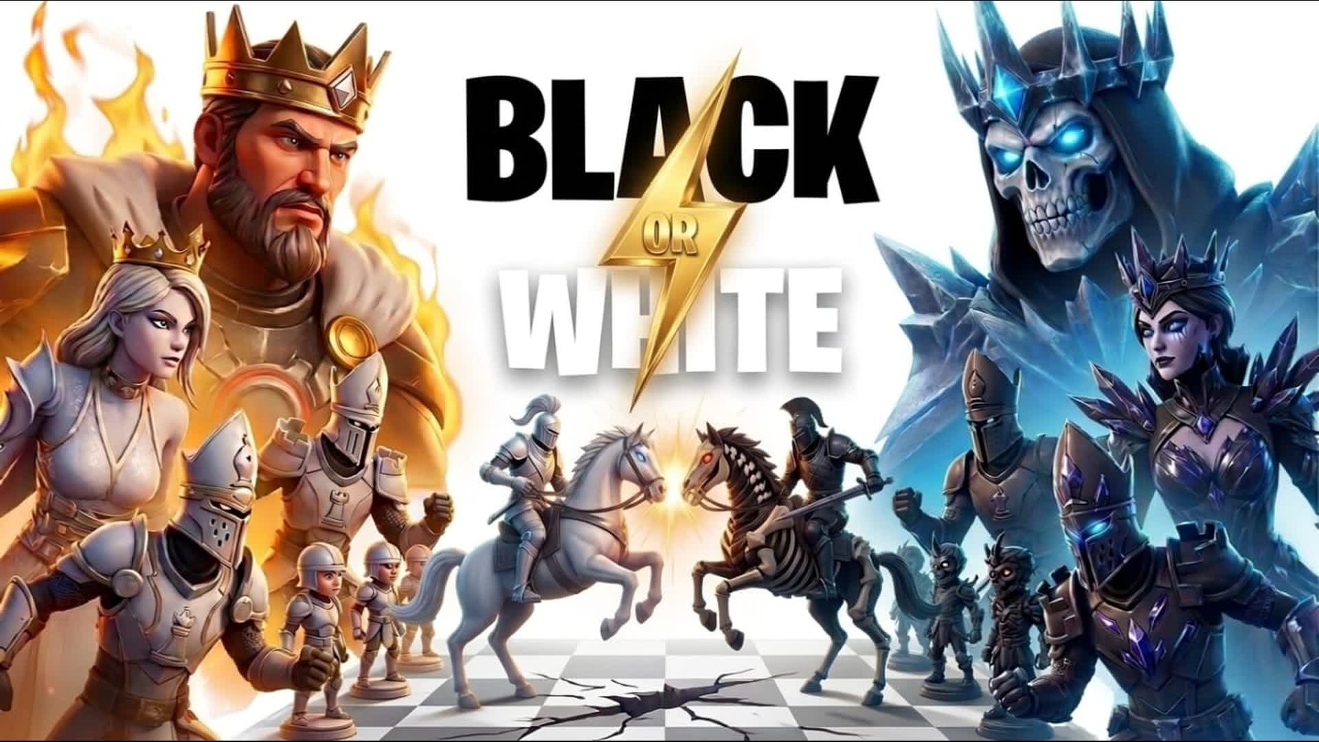 BLACK OR WHILE