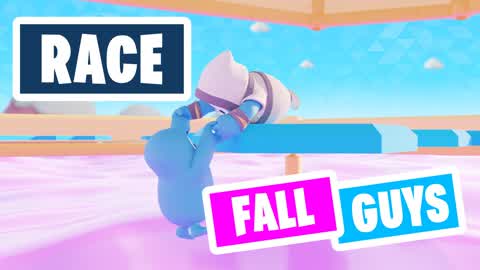 FALL GUYS RACE!