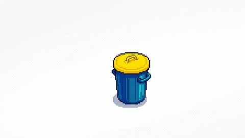 🗑️ A GARBAGE CAN IN THE VOID 🗑️