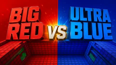 GROSSES ROT GEGEN ULTRA BLAU
