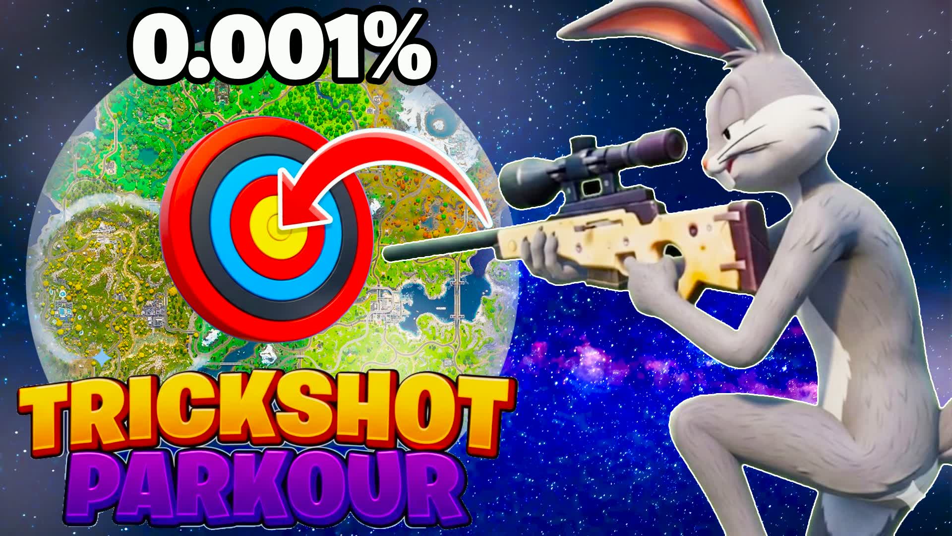INSANE TRICKSHOT PARKOUR🎯(125 LEVELS)