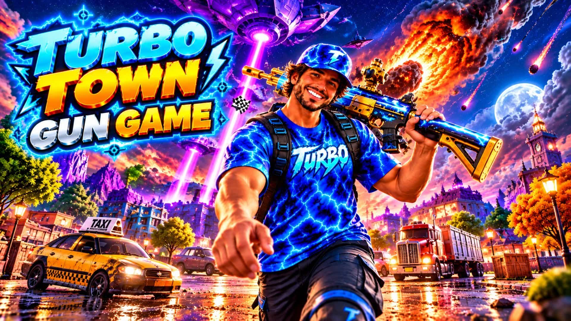 Turbo Town Gun Game