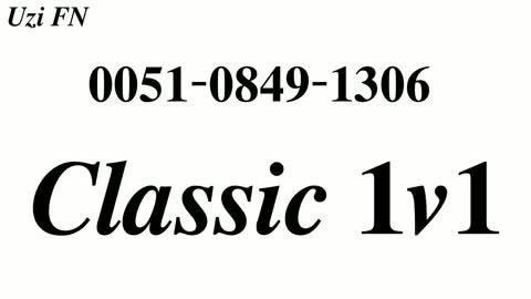 Classic 1v1 - 0051-0849-1306