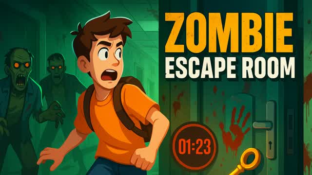 ZOMBIE ESCAPE ROOM 🔥🔥