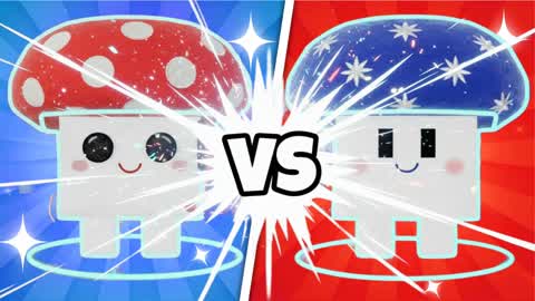 🍄MUSHRUN🍄 RED VS BLUE 🔴🔵
