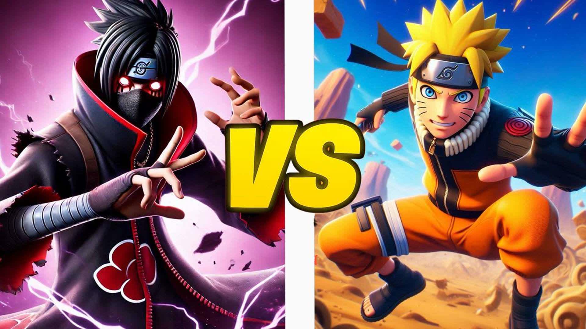 🔴SASKE VS NARUTO🔵