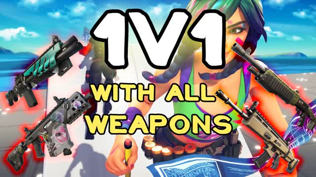 1V1 BUILD FIGHT📦❤️🏗️🔫🔫🔫