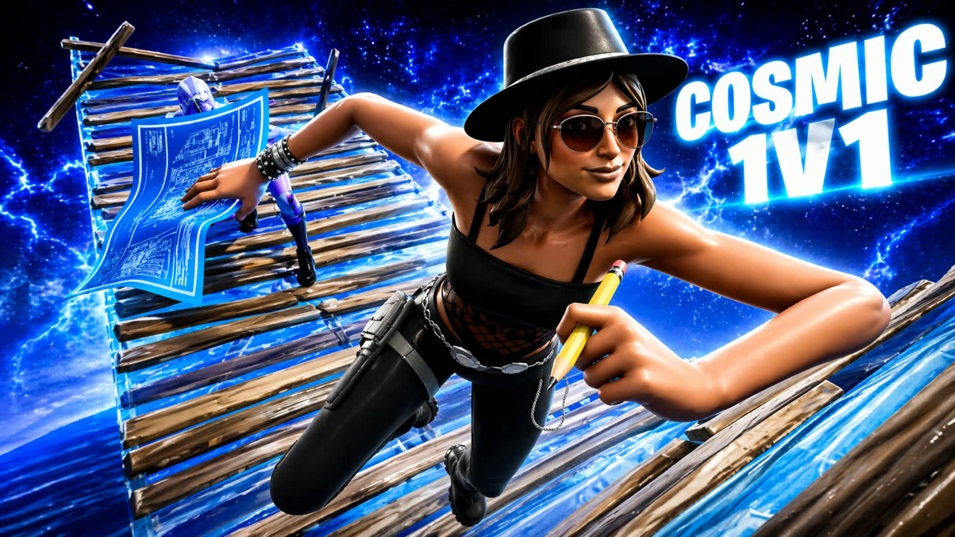 COSMIC 1V1 BUILDFIGHTS (200 PUMPS)