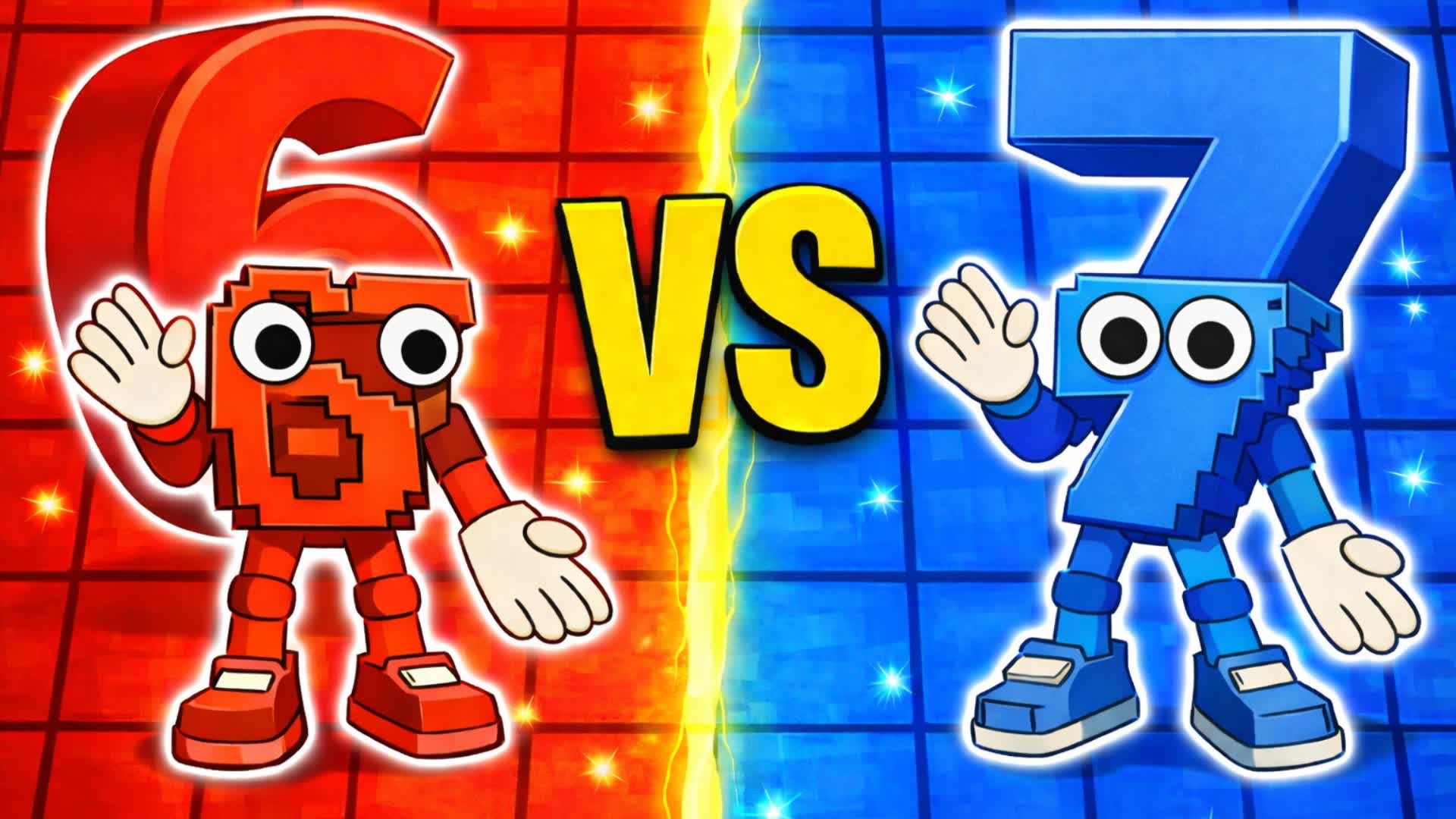 CRAZY TEAM 6 VS TEAM 7 6️⃣7️⃣