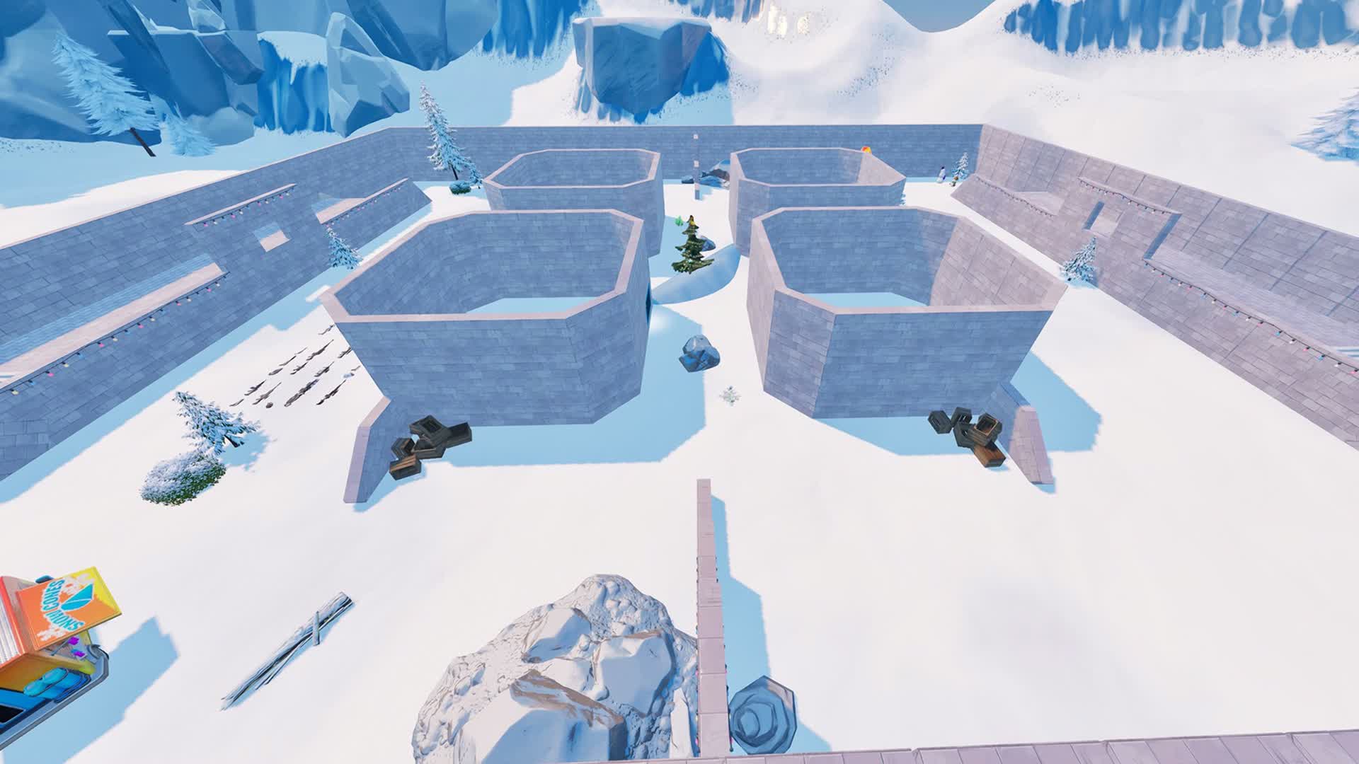 ❄️ スノーデスマッチ🔴トレーニングマップ