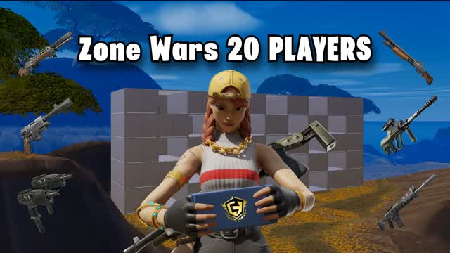 Zone Wars 20 PLAYERS NEW WEAPON !