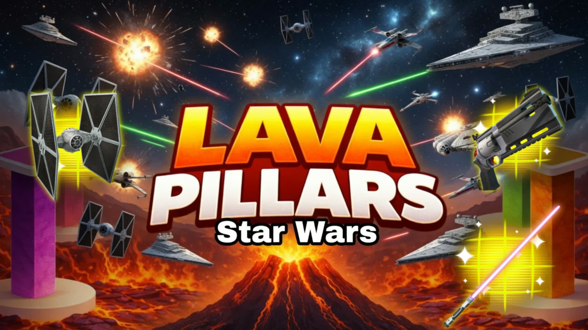 LAVA PILLARS 🌋| STAR WARS