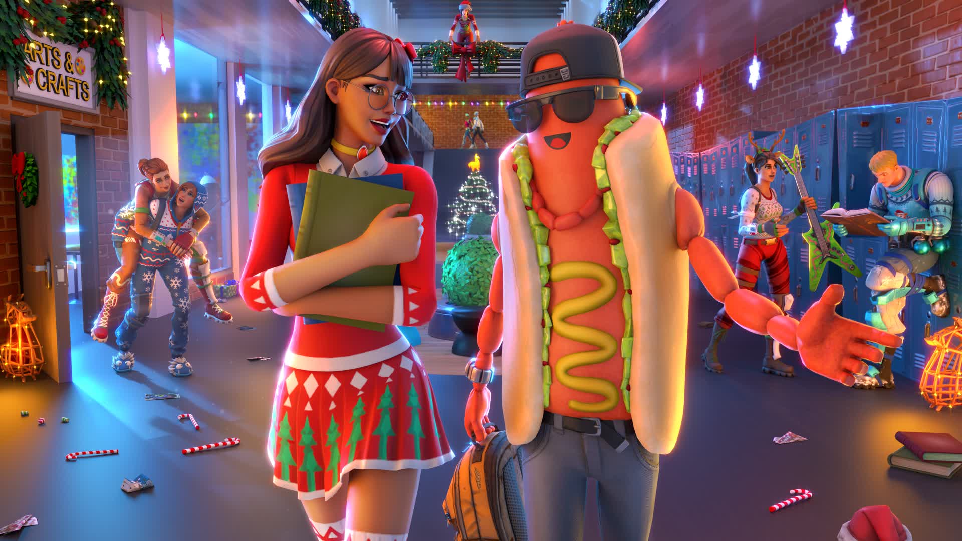 📚High School RP📚 ️Winter Fun 🚴 635195620264 By Tiny Fortnite