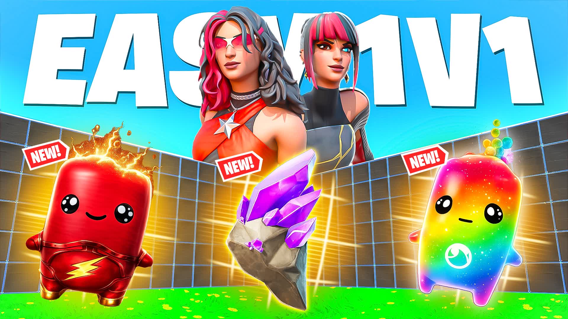 EASY 1V1 FFA - ALL GUNS & RIDES - DCAVA
