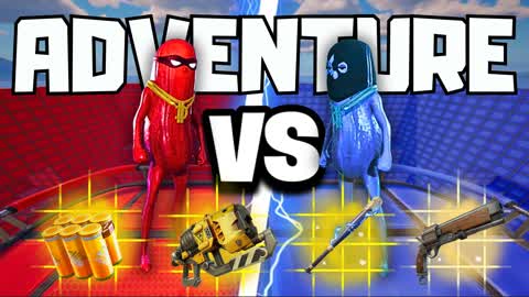 Adventure Red VS Blue 🔴🔵
