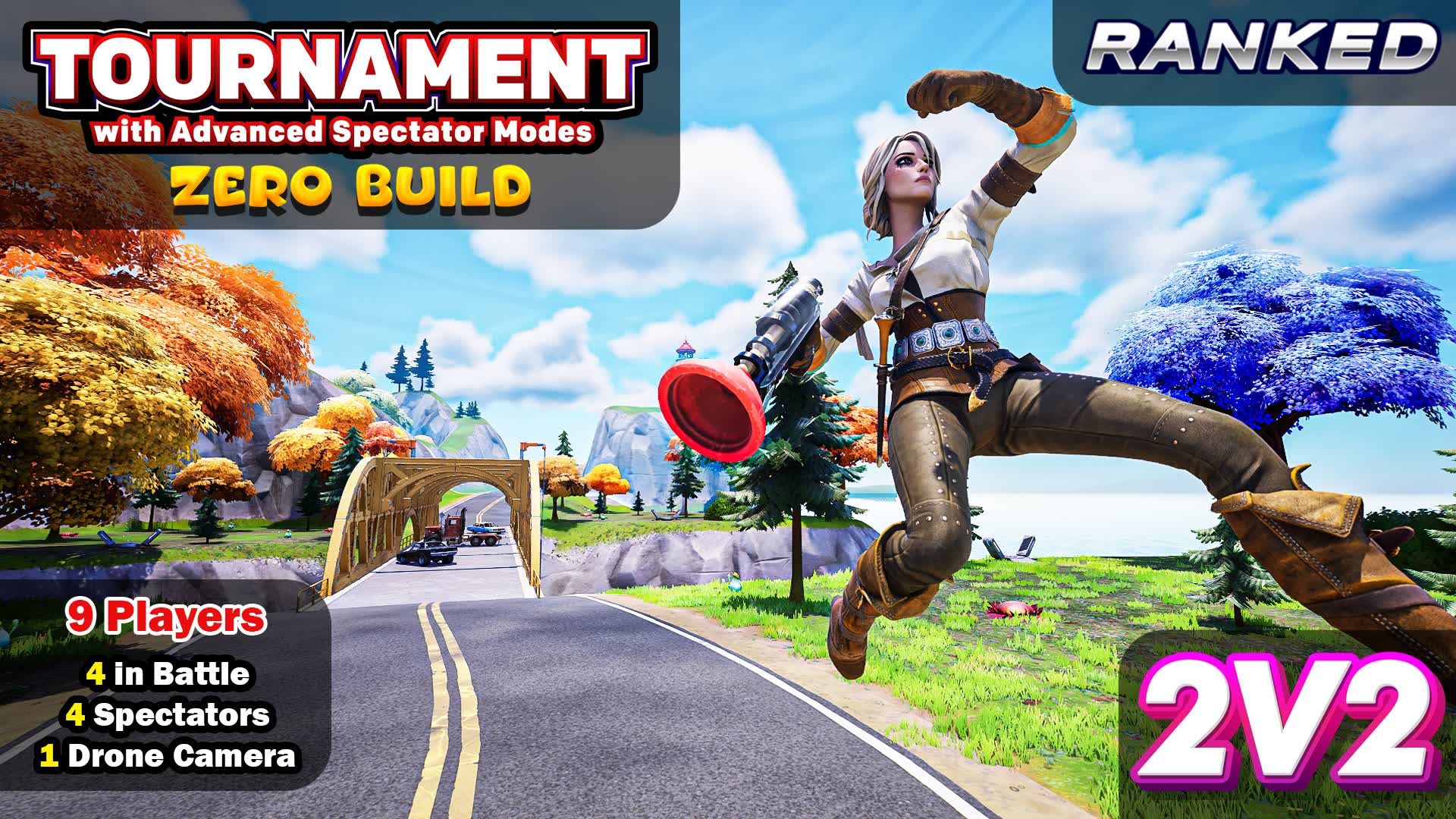 🏆TOURNAMENT🏆2V2 ZBUILD Drone Camera 🎥