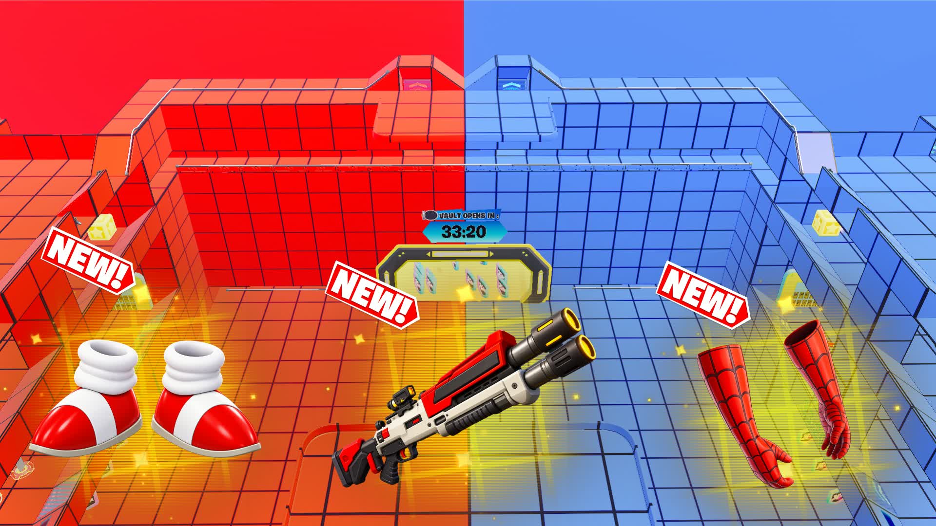 SONIC RVB RED VS BLUE