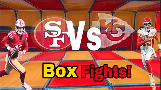 Chiefs VS 49ers BoxFights!🏈