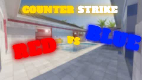 CS POOLDAY MAP । FPS RED VS BLUE