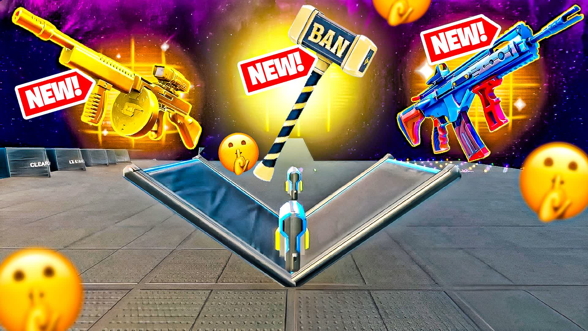 🤫1V1 SECRET MAP🤫