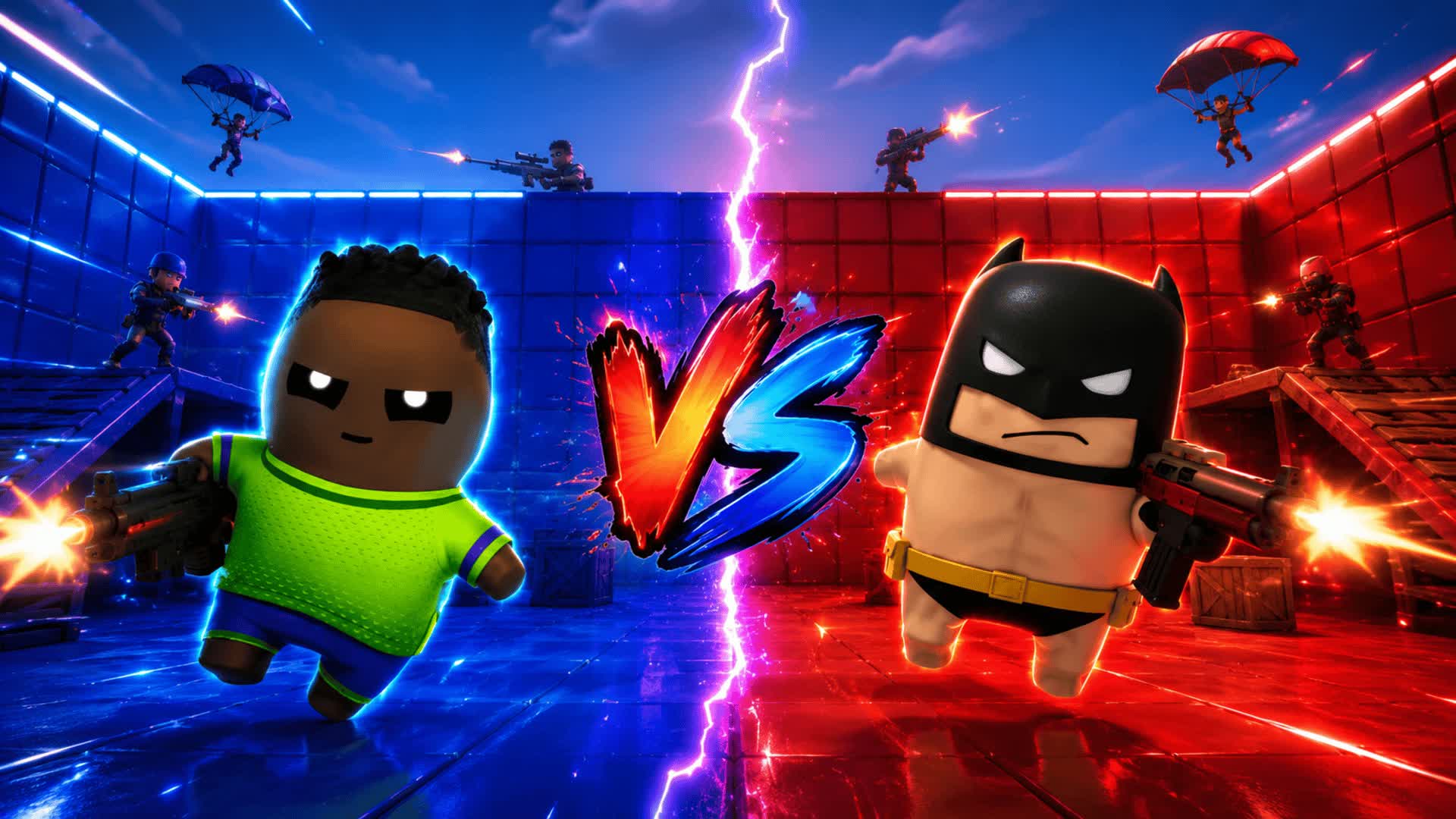 BIG D RVB JER RED VS BLUE