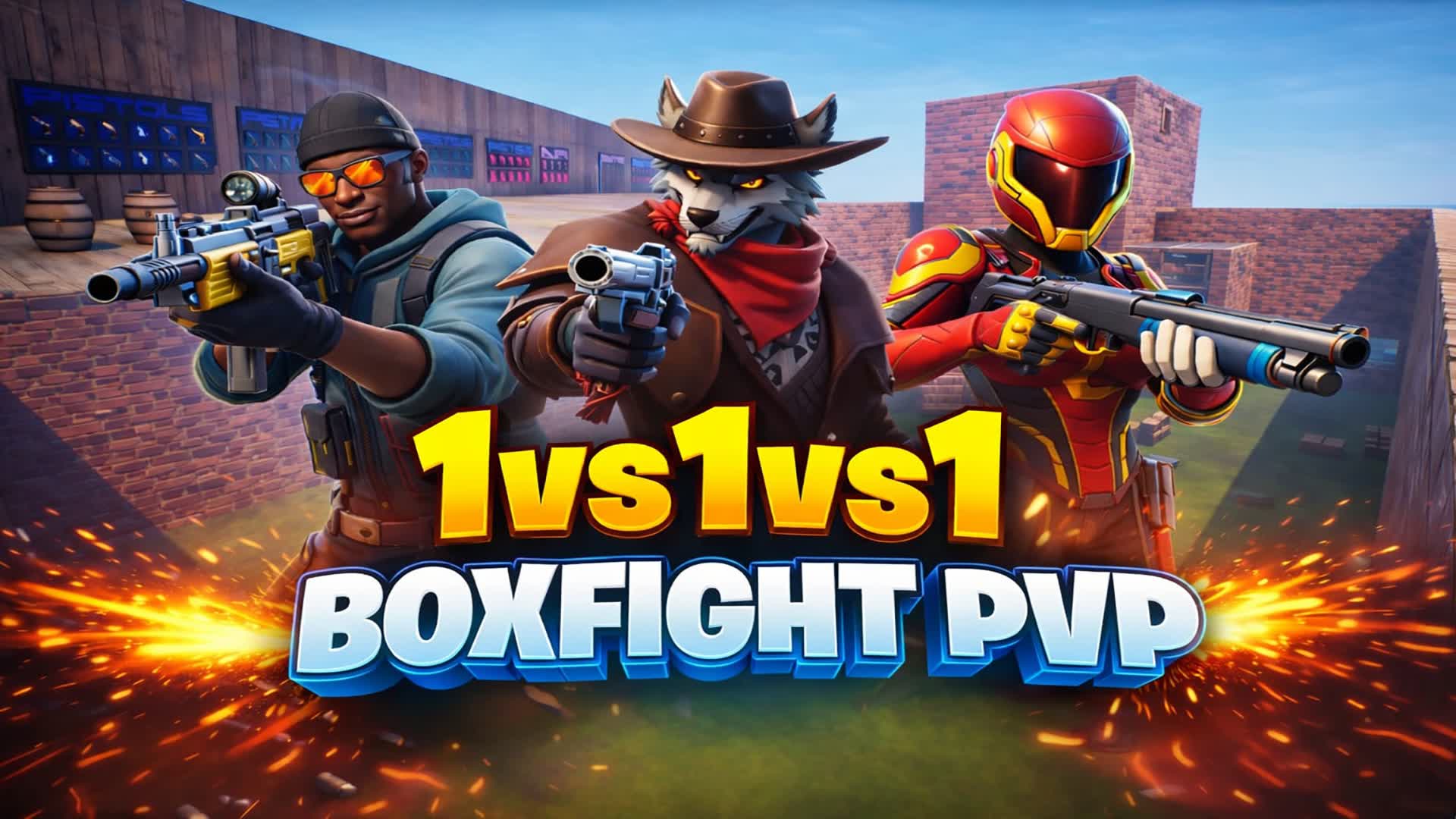 1vs1vs1 Boxfight