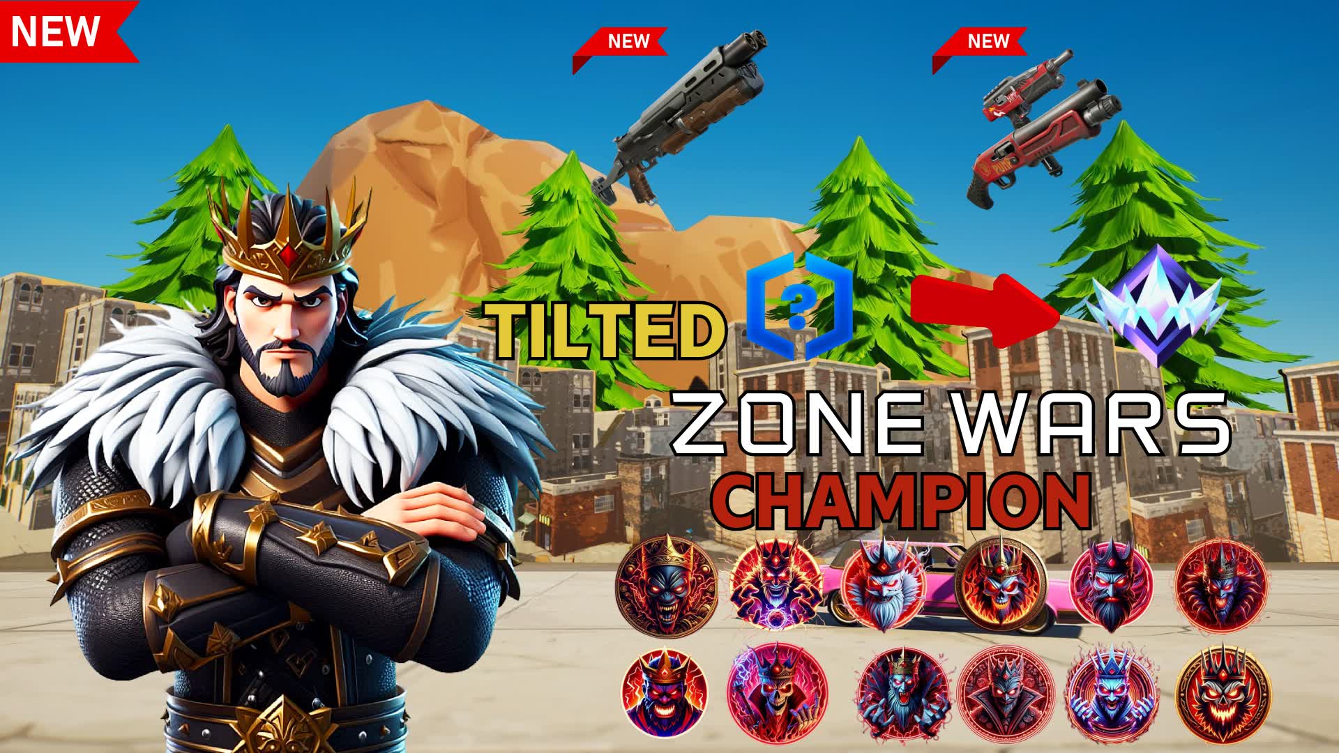 TILTED ZONE WARS CHAMPION