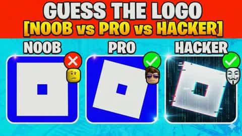 GUESS THE LOGO [NOOB vs PRO vs HACKER]
