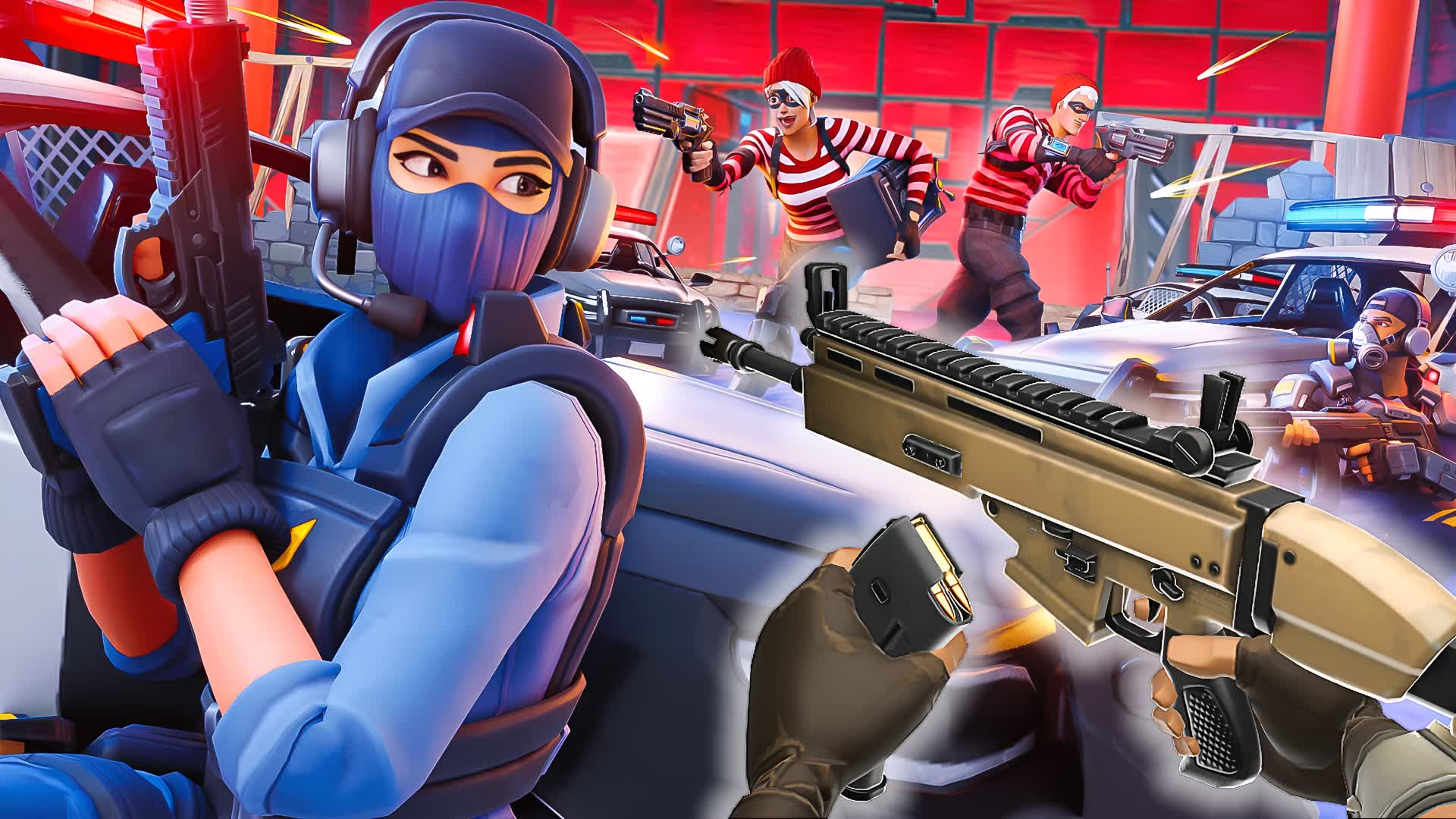 MAFIA VS POLICE® FPS 🔴🔵