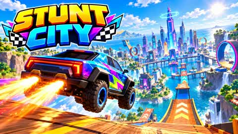 🚀 STUNT CITY RAMP MAYHEM 🚗