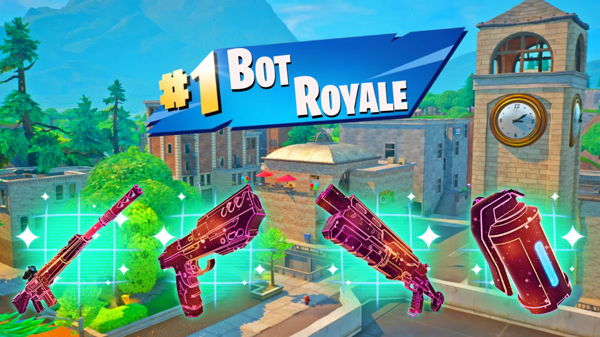 99 BOTS [SOLO] 🤖 BOT ROYALE