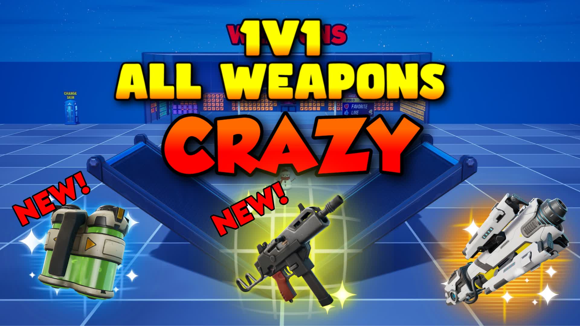 1V1 All Weapons - CRAZY