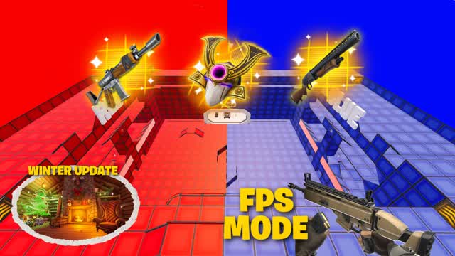 insane fps red vs blue 🔴🔵