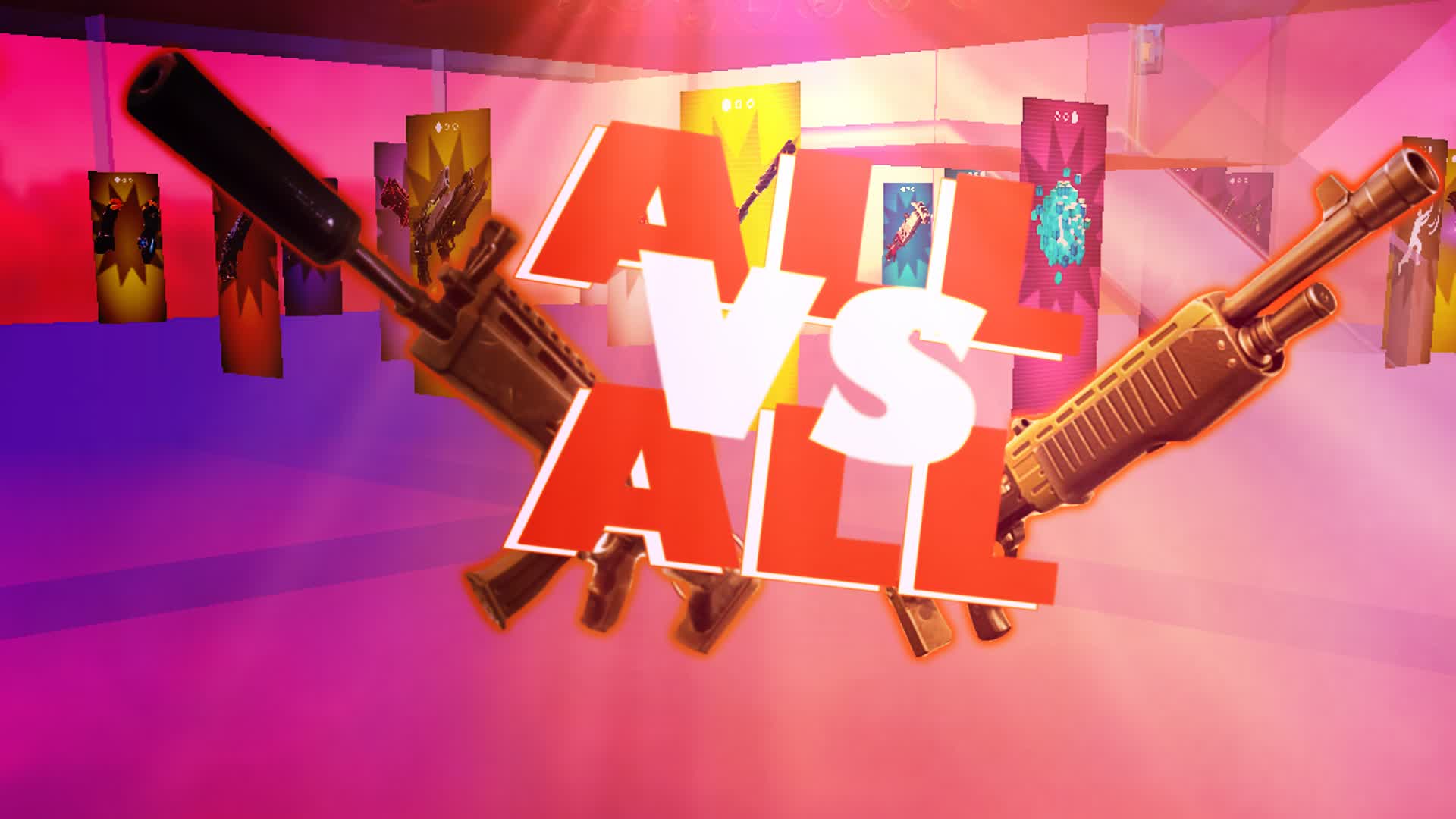 ALL vs ALL 🔀 RANDOM WEAPONS