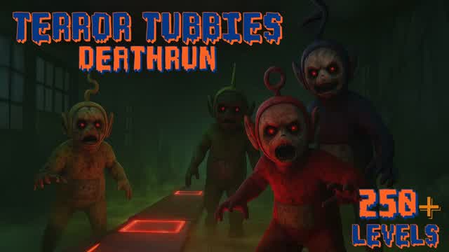 TERROR TUBBIES DEATHRUN👻 PARKOUR HORROR