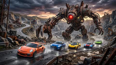 Mecha Pursuit 🏎️💨