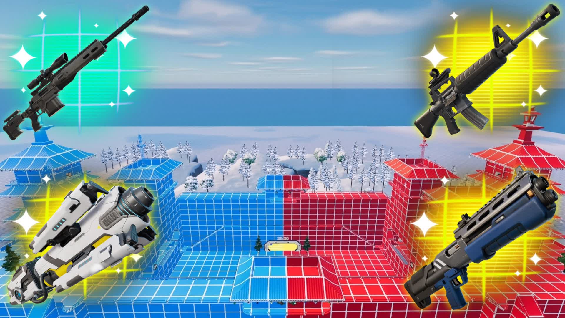 Gorgeous Red VS Blue