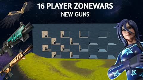 🥇Clean 16 Player Zonewars⚔️