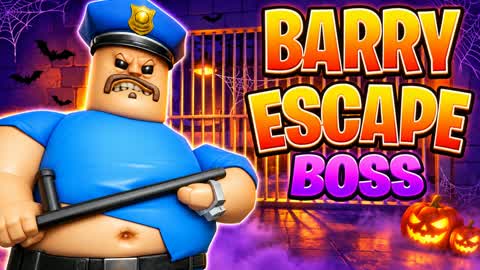 ESCAPE BARRY BOSS👮HORROR BOSS RVB⚔️
