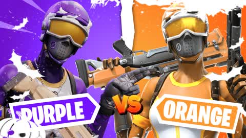 🎃🟠Orange vs Purple🟣👻HALLOWEEN THEMED