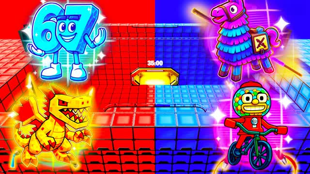 SCIMMIA RED VS BLUE 🔴🔵