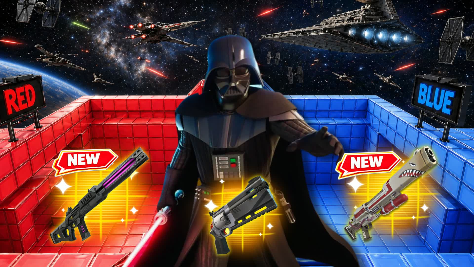 GALACTIC RED VS BLUE🔴🔵[STAR WARS]