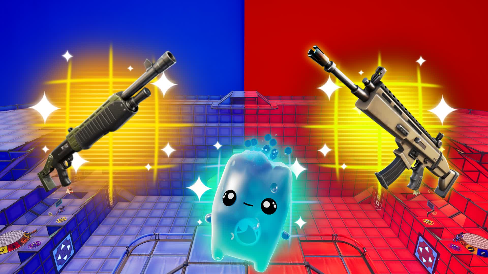 👹STRANGE HUNT👹RED VS BLUE🔵🔴By Dimax